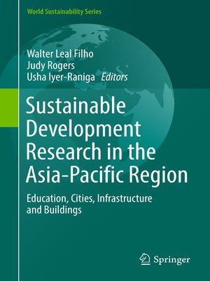 cover image of Sustainable Development Research in the Asia-Pacific Region